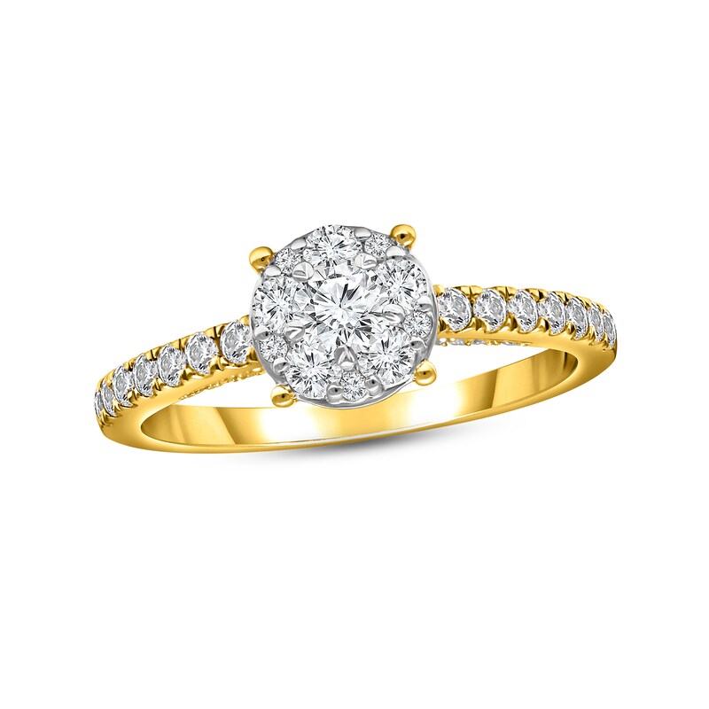 Loyal.e Paris 18kt Yellow Gold Diamond Pinky Ring In 金色