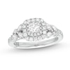 Thumbnail Image 0 of Monique Lhuillier Bliss Diamond Engagement Ring 1-1/6 ct tw Princess, Marquise & Round-cut 18K White Gold