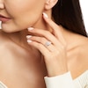 Thumbnail Image 5 of Monique Lhuillier Bliss Diamond Engagement Ring 1-1/6 ct tw Princess, Marquise & Round-cut 18K White Gold