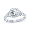 Thumbnail Image 0 of Monique Lhuillier Bliss Diamond Engagement Ring 1-7/8 ct tw Round, Marquise & Pear-Shaped 18K White Gold