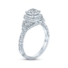 Thumbnail Image 1 of Monique Lhuillier Bliss Diamond Engagement Ring 1-7/8 ct tw Round, Marquise & Pear-Shaped 18K White Gold