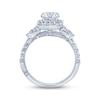 Thumbnail Image 2 of Monique Lhuillier Bliss Diamond Engagement Ring 1-7/8 ct tw Round, Marquise & Pear-Shaped 18K White Gold