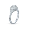 Thumbnail Image 2 of Monique Lhuillier Bliss Diamond Engagement Ring 1-5/8 ct tw Round, Pear & Marquise-cut 18K White Gold