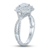 Thumbnail Image 1 of Monique Lhuillier Bliss Diamond Engagement Ring 1- 3/8 ct tw Round & Marquise-Cut 18K White Gold