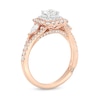 Thumbnail Image 1 of Monique Lhuillier Bliss Diamond Engagement Ring 1-1/6 ct tw Round & Pear-Shaped 18K Two-Tone Gold
