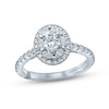 Thumbnail Image 0 of Monique Lhuillier Bliss Diamond Engagement Ring 1-1/4 ct tw Oval, Marquise & Round-cut 18K White Gold