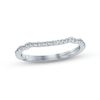 Thumbnail Image 0 of Monique Lhuillier Bliss Diamond Wedding Band 1/5 ct tw Round-cut 18K White Gold