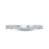 Thumbnail Image 1 of Monique Lhuillier Bliss Diamond Wedding Band 1/5 ct tw Round-cut 18K White Gold