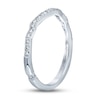 Thumbnail Image 2 of Monique Lhuillier Bliss Diamond Wedding Band 1/5 ct tw Round-cut 18K White Gold