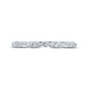 Thumbnail Image 1 of Monique Lhuillier Bliss Diamond Wedding Band 1/4 ct tw Round-cut 18K White Gold