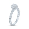 Thumbnail Image 1 of Monique Lhuillier Bliss Diamond Engagement Ring 7/8 ct tw Round-cut 18K White Gold