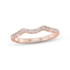 Thumbnail Image 0 of Monique Lhuillier Bliss Diamond Wedding Band 1/5 ct tw Round-cut 18K Rose Gold