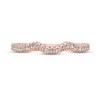 Thumbnail Image 2 of Monique Lhuillier Bliss Diamond Wedding Band 1/5 ct tw Round-cut 18K Rose Gold