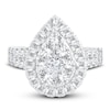 Thumbnail Image 2 of Multi-Diamond Engagement Ring 2 ct tw Round-cut 14K White Gold