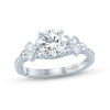 Thumbnail Image 0 of Monique Lhuillier Bliss Diamond Engagement Ring 2-1/8 ct tw Round & Pear-shaped 18K White Gold
