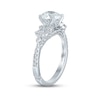 Thumbnail Image 1 of Monique Lhuillier Bliss Diamond Engagement Ring 2-1/8 ct tw Round & Pear-shaped 18K White Gold