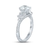 Thumbnail Image 2 of Monique Lhuillier Bliss Diamond Engagement Ring 2-1/8 ct tw Round & Pear-shaped 18K White Gold