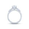 Thumbnail Image 3 of Monique Lhuillier Bliss Diamond Engagement Ring 2-1/8 ct tw Round & Pear-shaped 18K White Gold