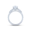 Thumbnail Image 4 of Monique Lhuillier Bliss Diamond Engagement Ring 2-1/8 ct tw Round & Pear-shaped 18K White Gold