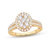 Thumbnail Image 1 of Now + Forever Multi-Diamond Engagement Ring 2 ct tw Round-cut 14K Yellow Gold