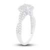 Thumbnail Image 2 of Now + Forever Multi-Diamond Engagement Ring 1/2 ct tw Princess & Round 14K White Gold