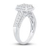 Thumbnail Image 2 of Now + Forever Multi-Diamond Engagement Ring 1 ct tw Princess & Round 14K White Gold