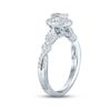 Thumbnail Image 2 of Monique Lhuillier Bliss Diamond Engagement Ring 7/8 ct tw Oval, Marquise & Round-cut 18K White Gold