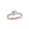Thumbnail Image 1 of Monique Lhuillier Bliss Diamond Engagement Ring 1-3/8 ct tw Round & Marquise-cut 18K Two-Tone Gold