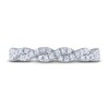 THE LEO Ideal Cut Diamond Wedding Band 1/3 ct tw 14K White Gold