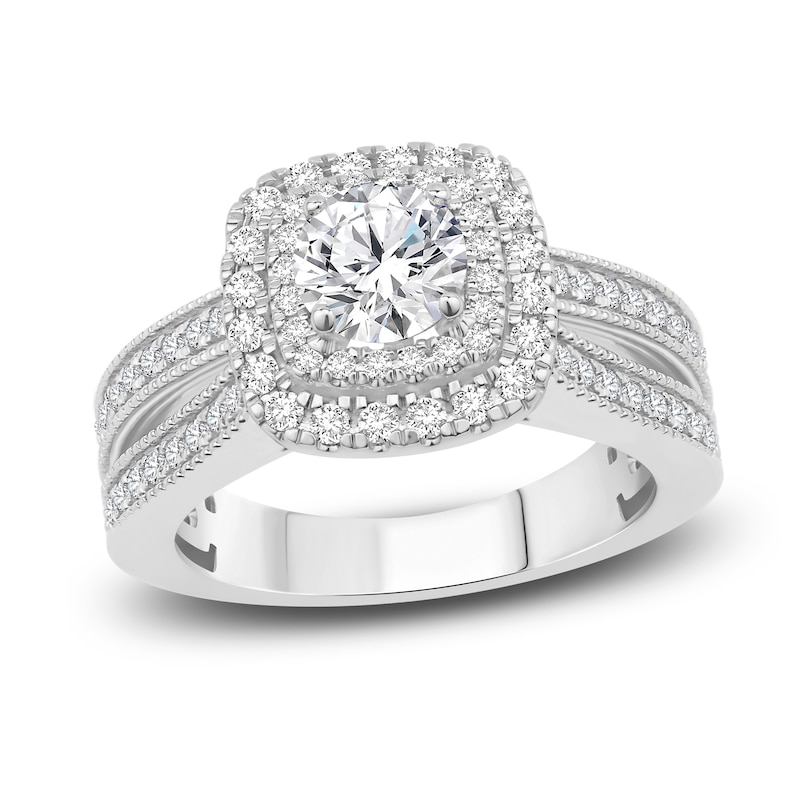 Main Image 1 of Now + Forever Diamond Engagement Ring 1-1/4 ct tw Round-cut 14K White Gold
