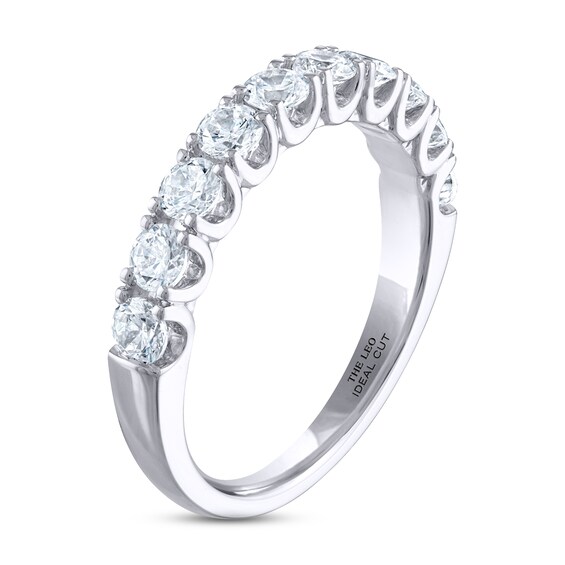 Thumbnail Image 2 of THE LEO Ideal Cut Diamond Anniversary Ring 1 ct tw 14K White Gold