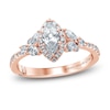 Thumbnail Image 0 of Monique Lhuillier Bliss Diamond Engagement Ring 1-1/8 ct tw Marquise & Round-cut 18K Rose Gold