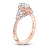 Thumbnail Image 1 of Monique Lhuillier Bliss Diamond Engagement Ring 1-1/8 ct tw Marquise & Round-cut 18K Rose Gold