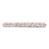 Thumbnail Image 3 of Monique Lhuillier Bliss Diamond Wedding Band 1/4 ct tw Round-cut 18K Rose Gold