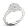 Thumbnail Image 1 of Diamond Engagement Ring 1-1/4 ct tw Round-cut 14K White Gold