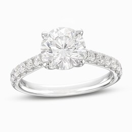 THE LEO Legacy Lab-Grown Diamond Engagement Ring 2-3/8 ct tw 14K White Gold