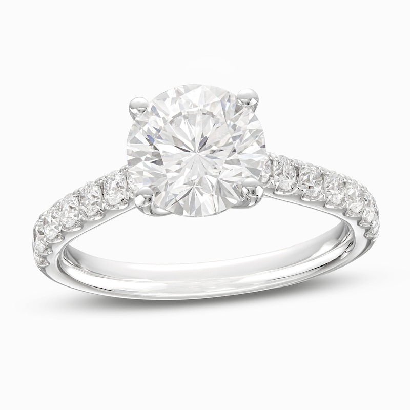 THE LEO Legacy Lab-Created Diamond Engagement Ring 2-3/8 ct tw 14K White Gold