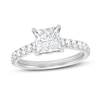 Thumbnail Image 1 of THE LEO Legacy Lab-Grown Diamond Princess-Cut Engagement Ring 1-7/8 ct tw 14K White Gold