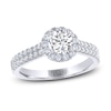 Thumbnail Image 0 of THE LEO Legacy Lab-Created Diamond Engagement Ring 1-1/6 ct tw 14K White Gold