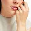 Thumbnail Image 4 of THE LEO Legacy Lab-Grown Diamond Princess-Cut Engagement Ring 1-3/8 ct tw 14K White Gold