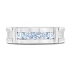 Thumbnail Image 3 of Men's THE LEO First Light Diamond Wedding Band 1/2 ct tw 14K White Gold