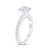 THE LEO First Light Diamond Engagement Ring 1-7/8 ct tw 14K White Gold