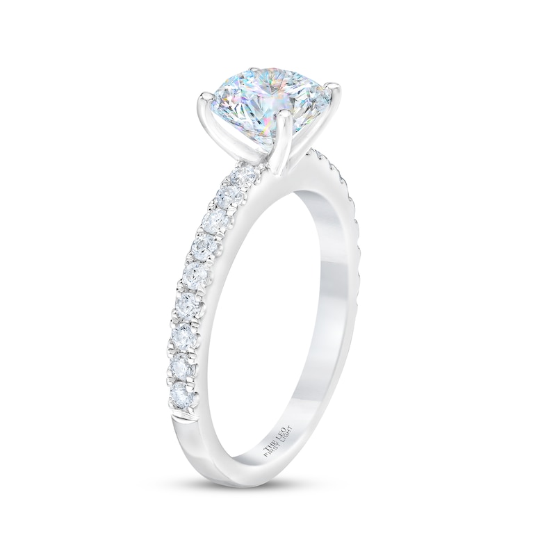 Main Image 2 of THE LEO First Light Diamond Engagement Ring 1-7/8 ct tw 14K White Gold