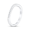 Thumbnail Image 10 of THE LEO First Light Diamond Wedding Band 1/4 ct tw 14K White Gold