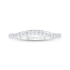 Thumbnail Image 11 of THE LEO First Light Diamond Wedding Band 1/4 ct tw 14K White Gold