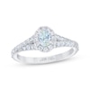 Thumbnail Image 1 of THE LEO First Light Diamond Oval-Cut Engagement Ring 3/4 ct tw 14K White Gold
