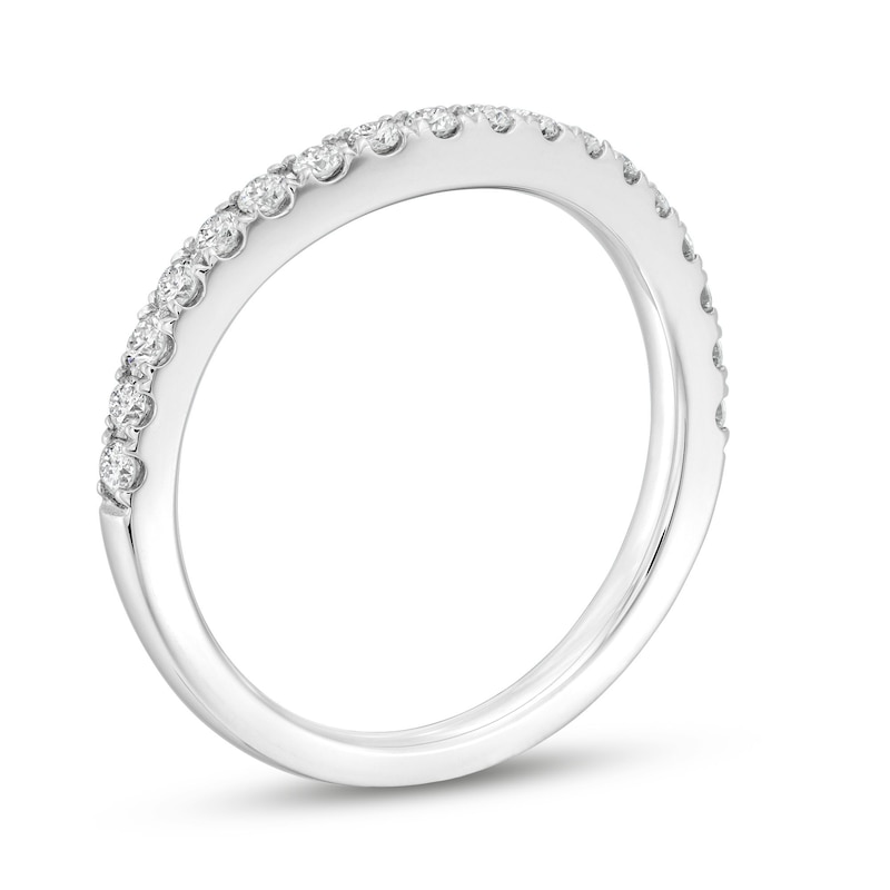 Main Image 2 of THE LEO First Light Diamond Wedding Band 1/3 ct tw 14K White Gold