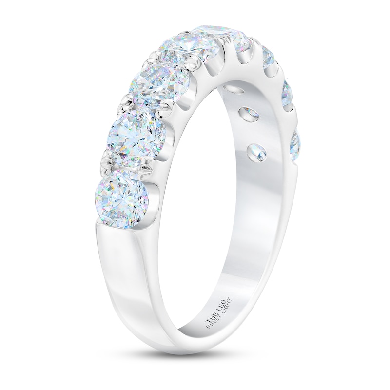 THE LEO First Light Diamond Anniversary Ring 2 ct tw 14K White Gold
