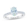 Thumbnail Image 0 of THE LEO First Light Diamond Oval-Cut Engagement Ring 1-7/8 ct tw 14K White Gold