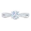 Thumbnail Image 3 of THE LEO First Light Diamond Engagement Ring 1-1/4 ct tw 14K White Gold